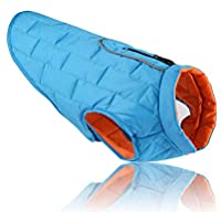 Los mejores  - RC GearPro Chaqueta de Perro- Abrigo de Perro Reversible para Clima frío- Chaleco para Mascotas Resistente al Agua con…